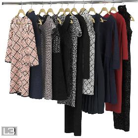 Clothes on Hangers 04